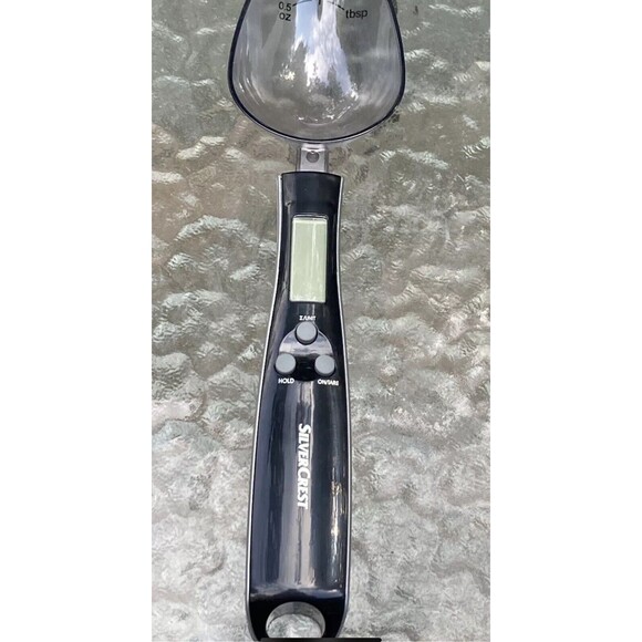 SilverCrest Digital Kitchen Food Spoon Scale ounces or grams measure Open Box - Picture 4 of 5